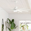 Hunter - 50717 - 72" Ceiling Fan - Overton - Matte White