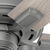 Hunter - 50651 - 52" Ceiling Fan - Hartland - Matte Silver