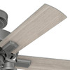 Hunter - 50649 - 44" Ceiling Fan - Hartland - Matte Silver