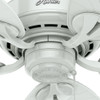 Hunter - 50474 - 54" Ceiling Fan - Bayview - White