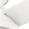 Hunter - 50399 - 44" Ceiling Fan - Dempsey - Fresh White