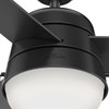 Hunter - 50386 - 52" Ceiling Fan - Aker - Matte Black