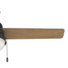 Hunter - 50386 - 52" Ceiling Fan - Aker - Matte Black