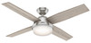 Hunter - 50284 - 52" Ceiling Fan - Dempsey - Brushed Nickel