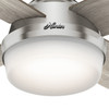 Hunter - 50284 - 52" Ceiling Fan - Dempsey - Brushed Nickel