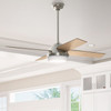 Hunter - 50284 - 52" Ceiling Fan - Dempsey - Brushed Nickel