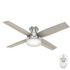 Hunter - 50283 - 52" Ceiling Fan - Dempsey - Brushed Nickel