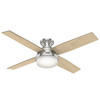 Hunter - 50283 - 52" Ceiling Fan - Dempsey - Brushed Nickel