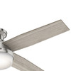 Hunter - 50283 - 52" Ceiling Fan - Dempsey - Brushed Nickel