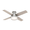 Hunter - 50282 - 44" Ceiling Fan - Dempsey - Brushed Nickel