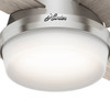 Hunter - 50282 - 44" Ceiling Fan - Dempsey - Brushed Nickel