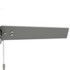 Hunter - 50256 - 44" Ceiling Fan - Cassius - Matte Silver