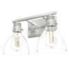 Hunter - 48033 - Two Light Bathroom Vanity - Van Nuys - Brushed Nickel