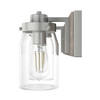 Hunter - 48019 - Two Light Bathroom Vanity - Devon Park - Brushed Nickel