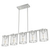 Hunter - 48012 - Five Light Chandelier - Astwood - Brushed Nickel