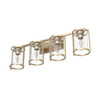 Hunter - 48011 - Four Light Bathroom Vanity - Astwood - Alturas Gold