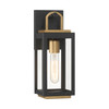 Minka-Lavery - 71331-734 - One Light Wall Sconce - Fenmark - Dark Matte Black