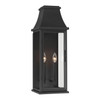 Minka-Lavery - 71323-66 - Two Light Wall Sconce - Talburn - Sand Coal Black
