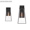Minka-Lavery - 71301-66 - One Light Wall Sconce - Costa - Sand Coal Black
