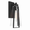 Minka-Lavery - 71300-66 - One Light Wall Sconce - Costa - Sand Coal Black