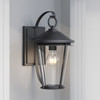 Minka-Lavery - 71281-66 - One Light Wall Sconce - Outremont - Sand Coal Black