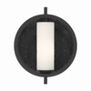 Minka-Lavery - 71271-66 - One Light Wall Sconce - Halin - Sand Coal Black