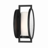 Minka-Lavery - 71271-66 - One Light Wall Sconce - Halin - Sand Coal Black