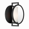 Minka-Lavery - 71271-66 - One Light Wall Sconce - Halin - Sand Coal Black