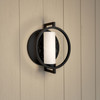 Minka-Lavery - 71271-66 - One Light Wall Sconce - Halin - Sand Coal Black