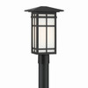 Minka-Lavery - 71185-899 - One Light Post Lantern - Grydton - Dark Matte Black