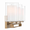 Minka-Lavery - 6103-791 - Three Light Vanity - Parsons Studio - Brushed Gold