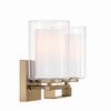 Minka-Lavery - 6102-791 - Two Light Vanity - Parsons Studio - Brushed Gold