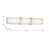 Minka-Lavery - 5664-77-L - LED Bath Bar - Lumina - Chrome