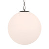 Minka-Lavery - 5213-860 - One Light Pendant - Marbelle - Dark Bronze
