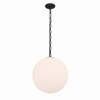 Minka-Lavery - 5213-860 - One Light Pendant - Marbelle - Dark Bronze