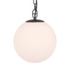 Minka-Lavery - 5212-860 - One Light Mini Pendant - Marbelle - Dark Bronze