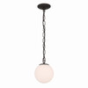 Minka-Lavery - 5211-860 - One Light Mini Pendant - Marbelle - Dark Bronze