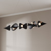 Minka-Lavery - 3977-66-L - LED Linear Chandelier - Pod - Sand Coal Black