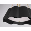 Minka-Lavery - 3954-796 - Four Light Pendant - Waveform - Dark Bronze