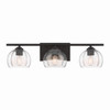 Minka-Lavery - 2723-860 - Three Light Vanity - Glint - Dark Bronze