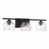 Minka-Lavery - 2723-860 - Three Light Vanity - Glint - Dark Bronze