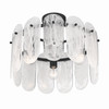 Minka-Lavery - 2596-899 - Three Light Semi-Flush Mount - Oldmill - Dark Matte Black