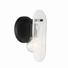 Minka-Lavery - 2591-899 - One Light Wall Sconce - Oldmill - Dark Matte Black