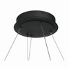 Minka-Lavery - 2416-899-L - LED Pendant - Sevryn - Dark Matte Black