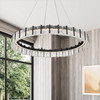 Minka-Lavery - 2416-899-L - LED Pendant - Sevryn - Dark Matte Black