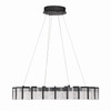 Minka-Lavery - 2415-899-L - LED Pendant - Sevryn - Dark Matte Black