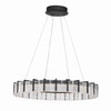 Minka-Lavery - 2415-899-L - LED Pendant - Sevryn - Dark Matte Black