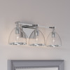 Minka-Lavery - 15023-77 - Three Light Vanity - Wynnfrost - Chrome