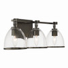 Minka-Lavery - 15023-749 - Three Light Vanity - Wynnfrost - Rustic Gun Metal