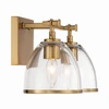 Minka-Lavery - 15022-791 - Two Light Vanity - Wynnfrost - Brushed Gold